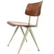 Lot of 4 vintage school chairs Galvanitas S16 Netherlands