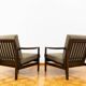 Mid Century Armchairs By Zenon Bączyk, 1960's, Set Of 2