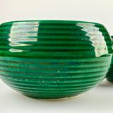 Pair of 1930s ceramic nesting bowls