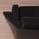Scandinavian leather armchair, 1960s