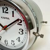 Vintage Green Kappa Maritime Double-Sided Wall Clock, 1980s