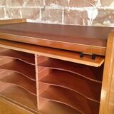 Furniture storage year 50 wood and skai has 16 compartments