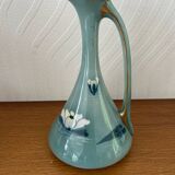 Ewer water lily model in luneville kg art deco