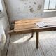 Brutalist popular art table XXL 3.5m/4m pine and oak