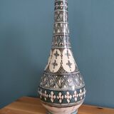 Safi Morocco terracotta vase lamp base