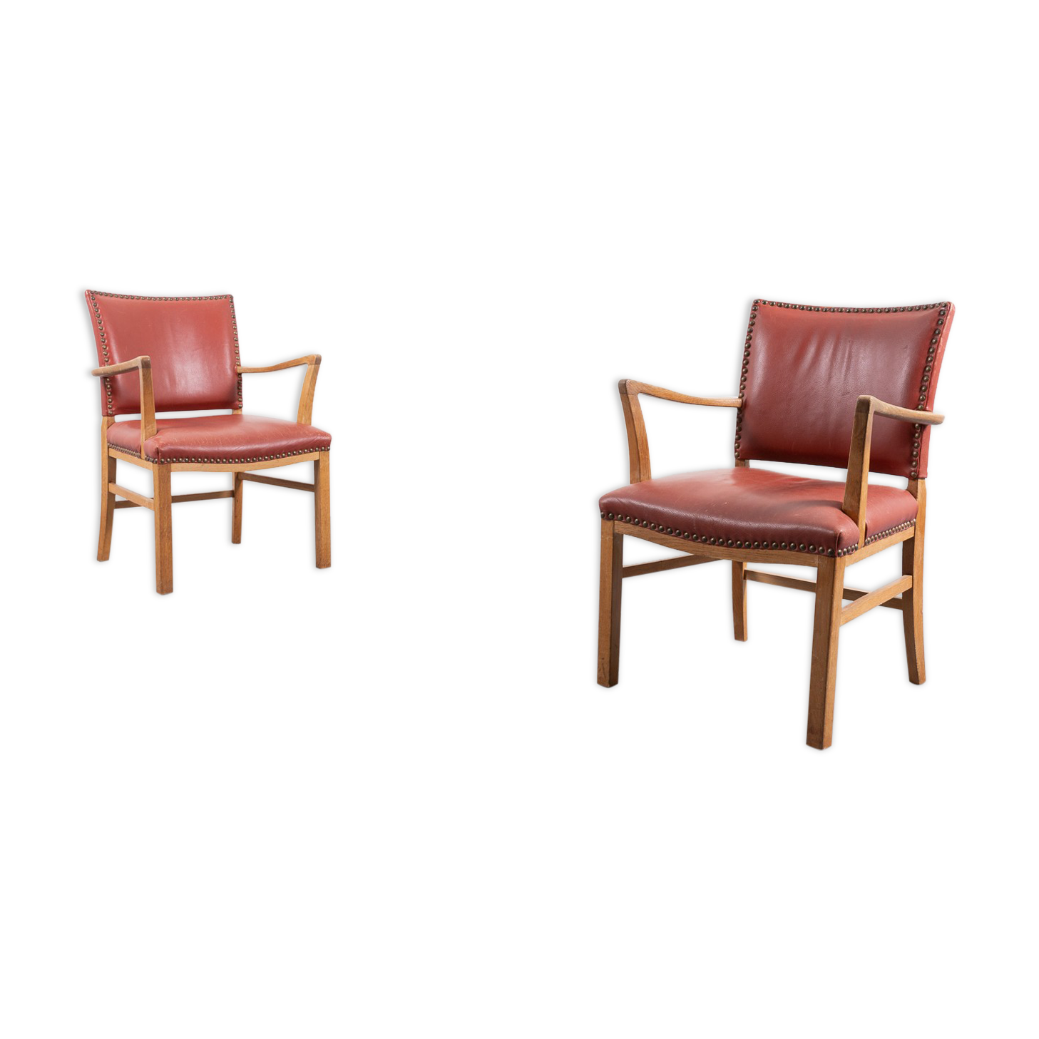 Pair of Danish armchairs by Erik Bjorn Olsen 1950