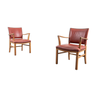 Pair of Danish armchairs by Erik Bjorn Olsen 1950