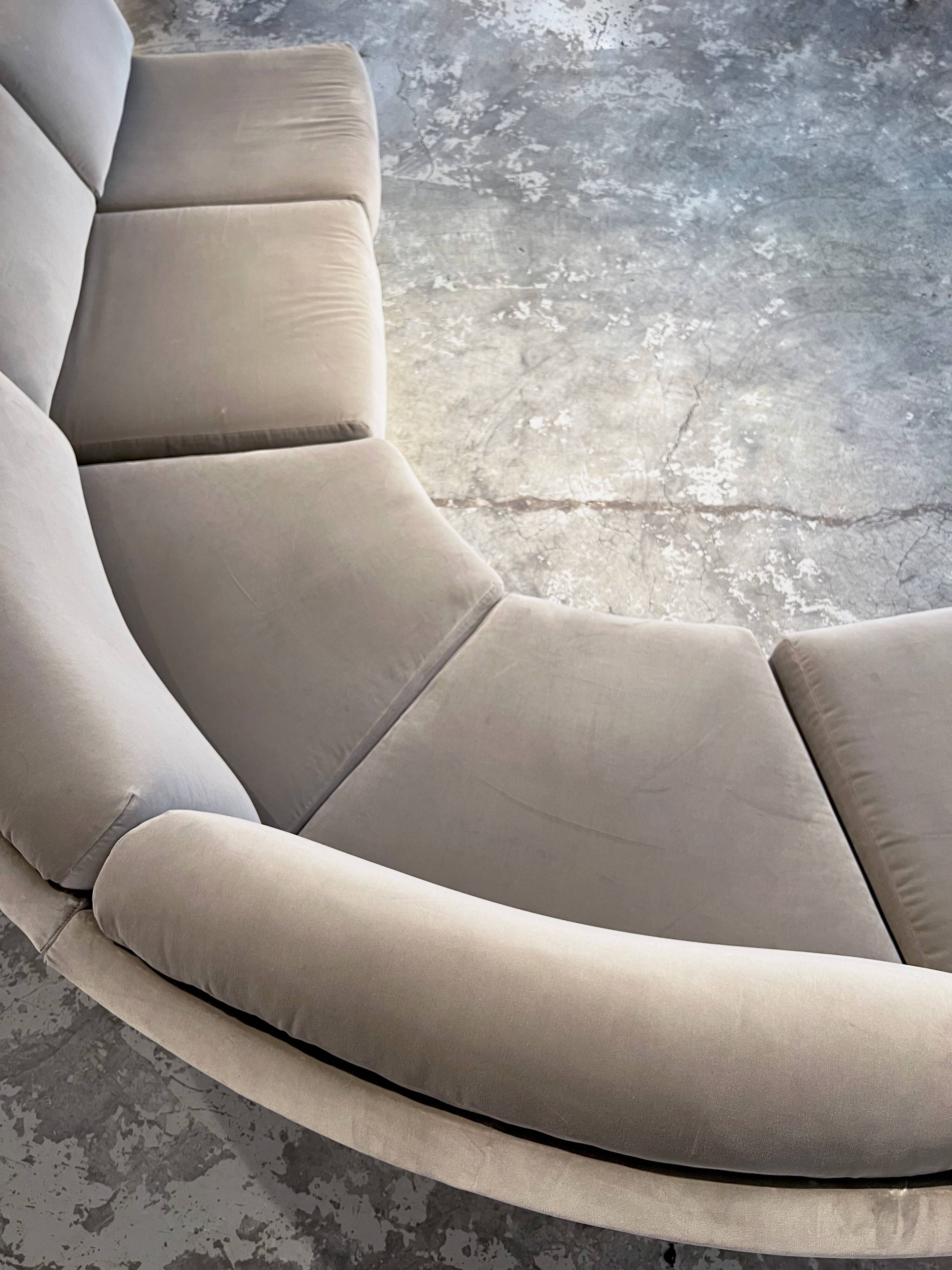 California corner sofa by Jacques Charpentier 1970s