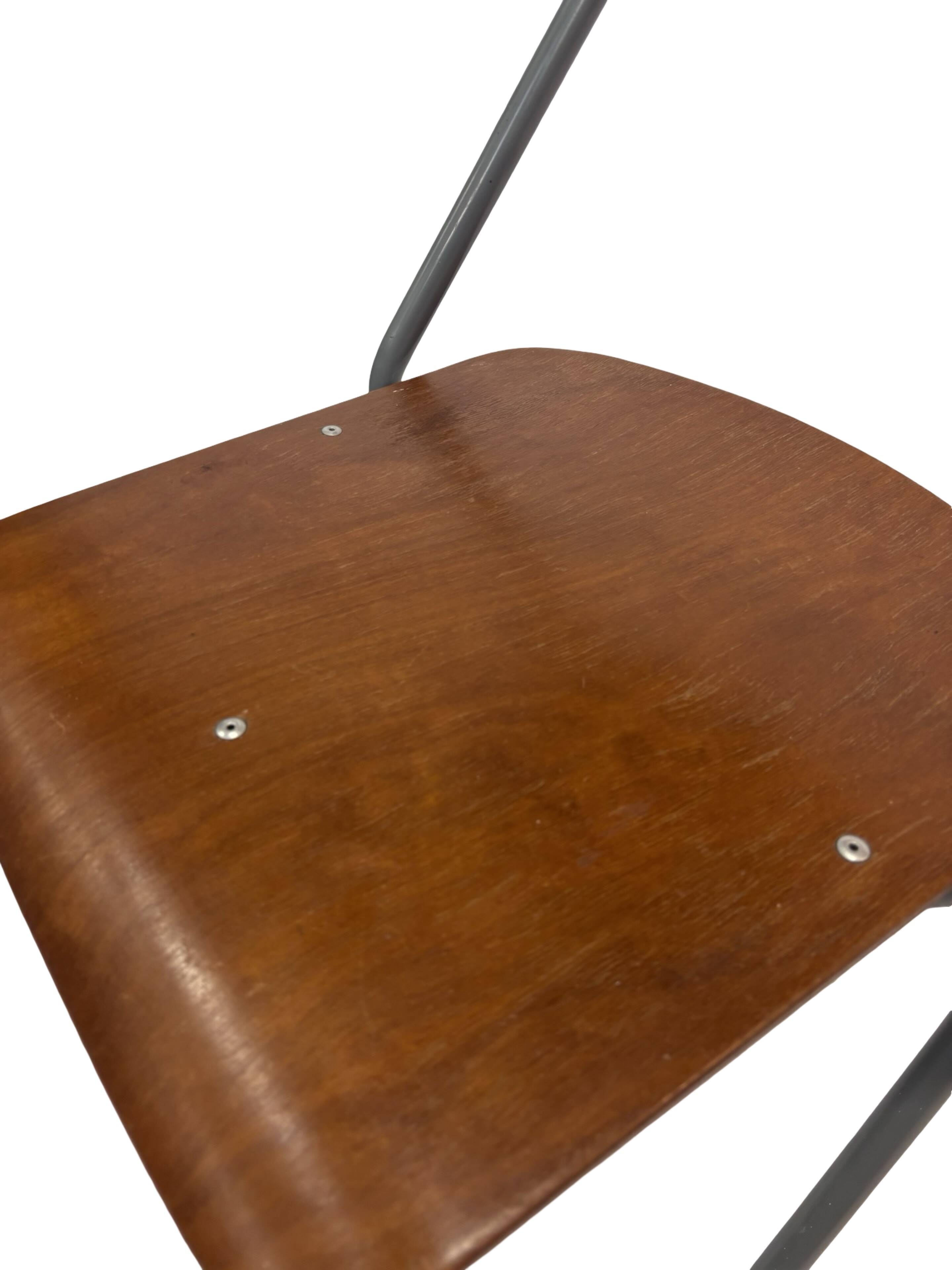 Vintage chair by Ahrend Cirkel 1960s minimalist Dutch design