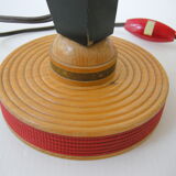 Vintage lamp wood 1950