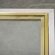 1970s Italian Chrome, Brass and Glass Nesting Tables, Set of Three