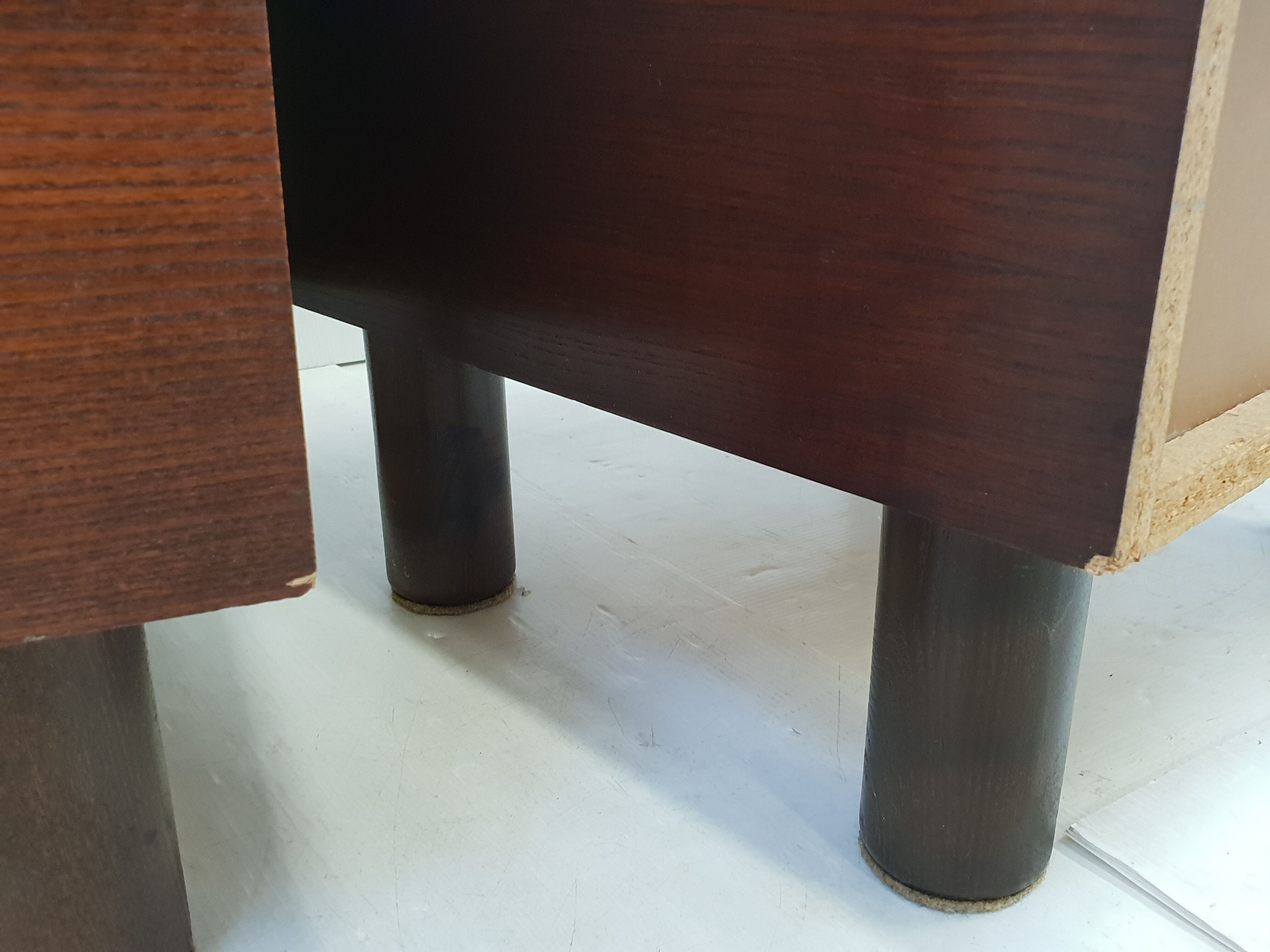 Pair of vintage 1960s bedside tables