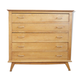 Oak chest of drawers