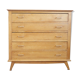 Oak chest of drawers
