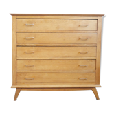 Oak chest of drawers