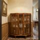 Art Deco display cabinet in walnut from the 1930s.