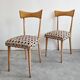 Set of 4 Mid-Century Modern Bowtie dining chairs by Ico Parisi