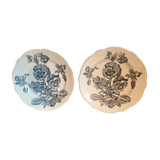 Dishes duo Longchamps Robert Charbonnier end 19th