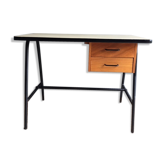 Bureau et sa chaise formica année 50