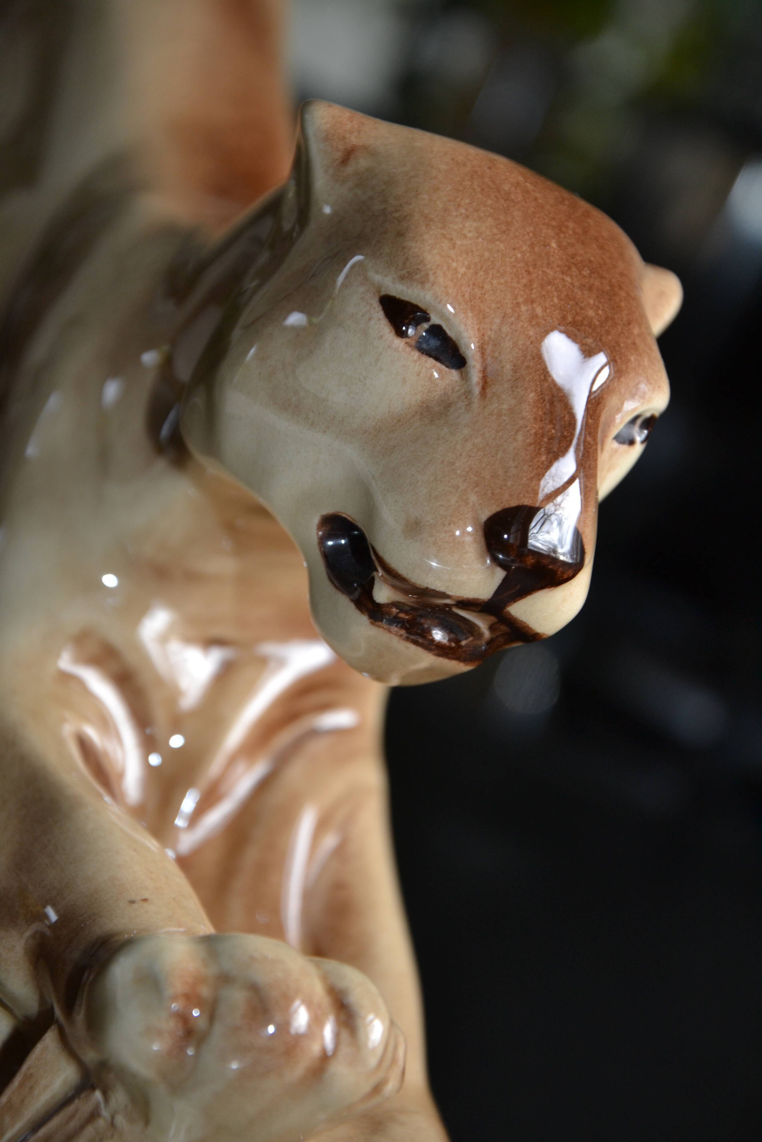 Ste Radegonde Panther Art Deco Ceramics