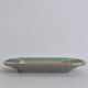 Crackle glaze porcelain ashtray or small dish, 1940s