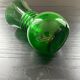 Green art deco style vase