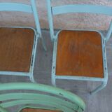 5 vintage chairs