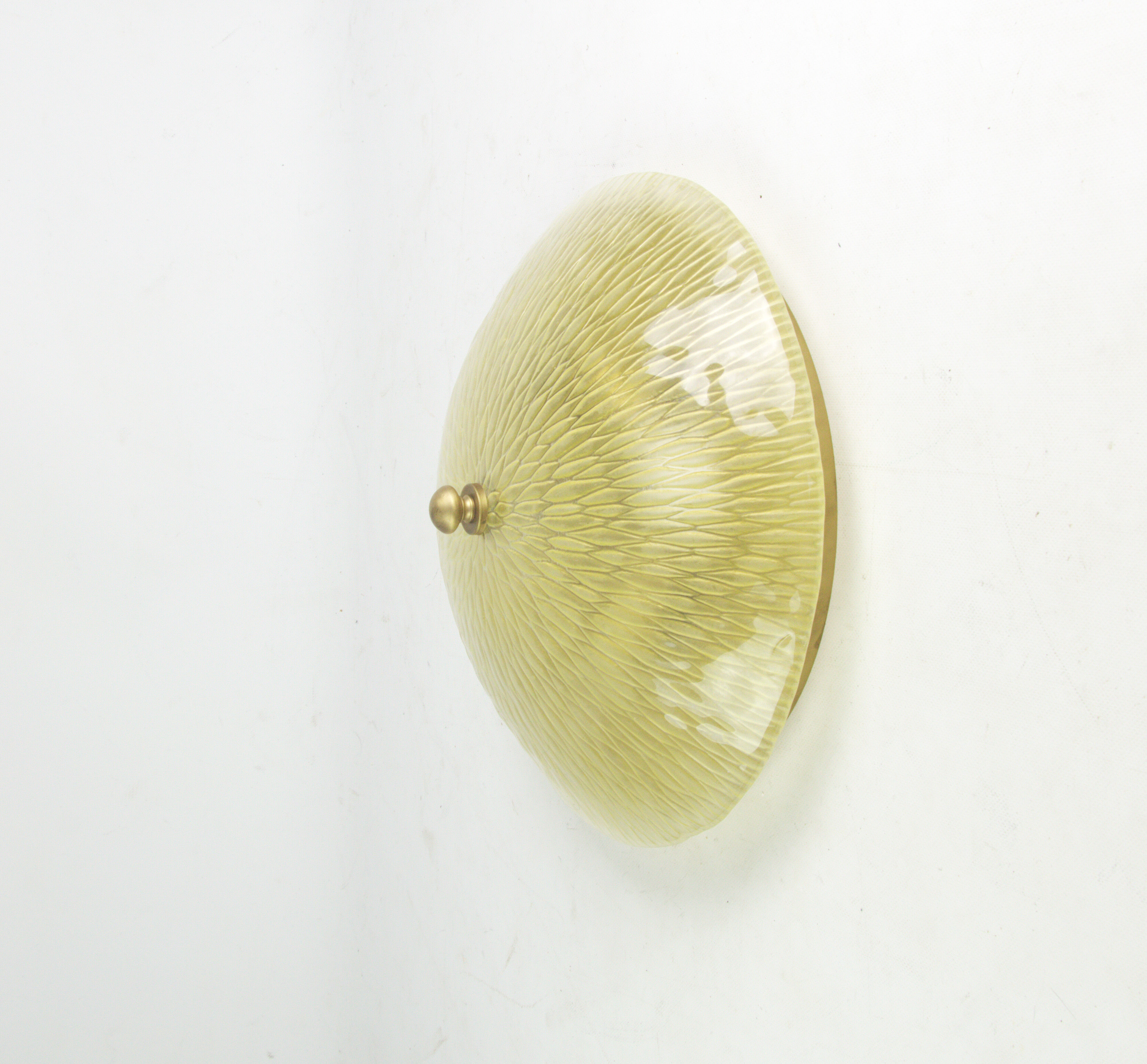 Ceiling lamp, Italamp, Italy, 1980s