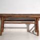 Old pine wood coffee table – China, around 1900