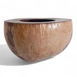 Wabi Sabi Organic Modern Coco de Mer Centerpiece, Hand-Carved, 19th C.