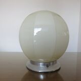 Art deco ceiling light, cream glass 30 40s
