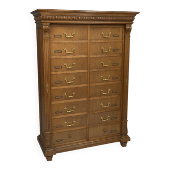 Antique solid wood workshop furniture in Renaissance style.