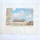 Muages, original lithograph No. 155/300 signed Michel Dubré (1942)