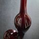 Lot de 2 vases contemporains couleur brique
