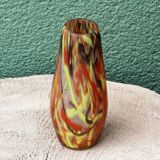 Vase en pate de verre, soufflé