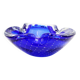 Murano bubble glass ashtray