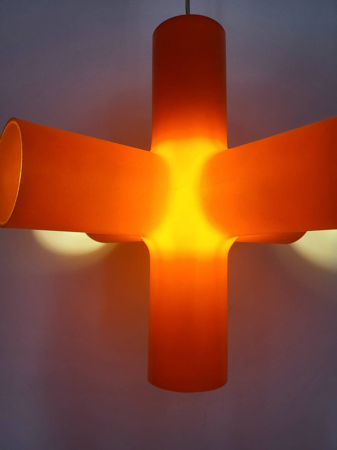 Vintage Crosslight pendant lamp Jan Melis and Ben Oostrum