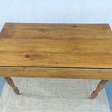 wooden table with extensions