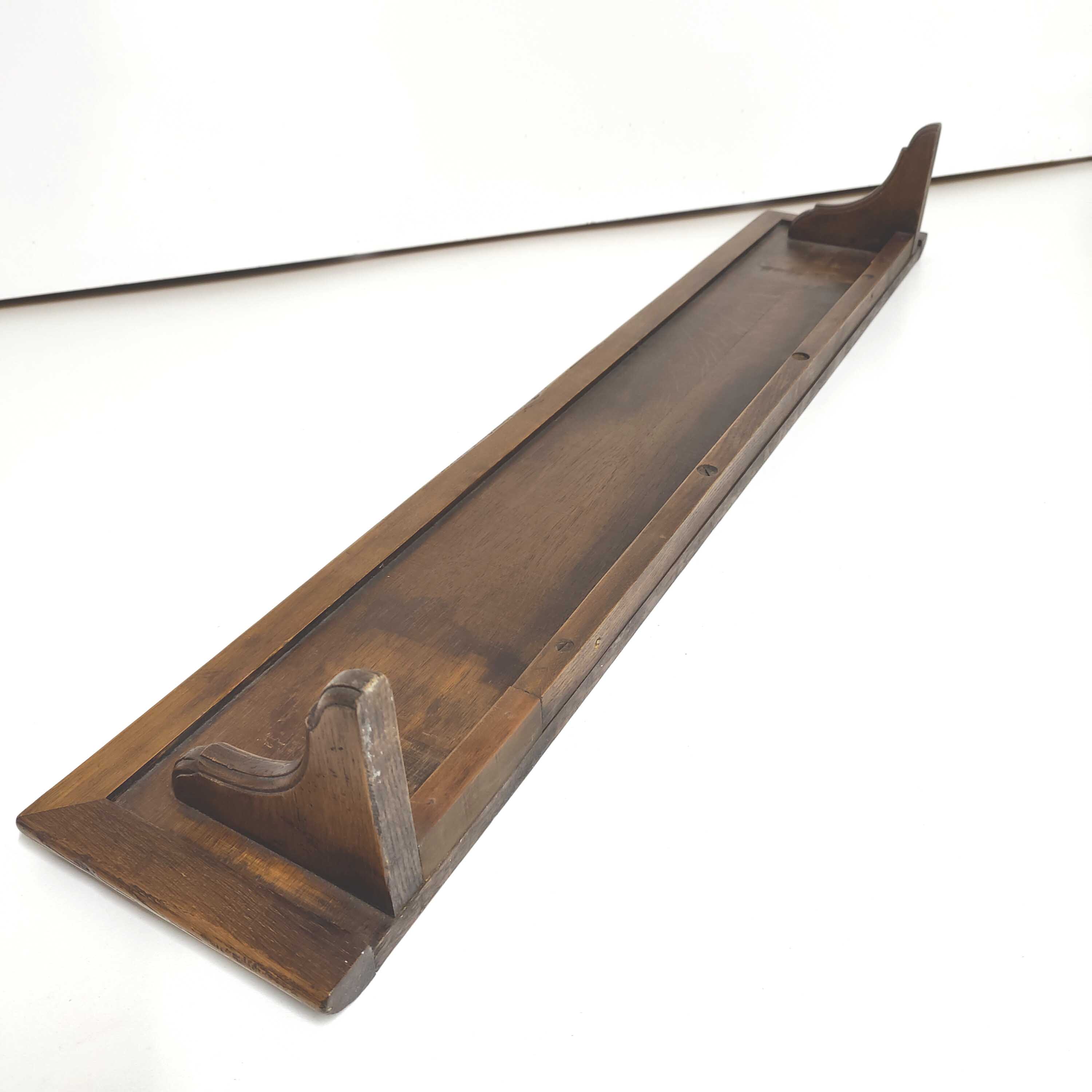 Vintage solid wood wall shelf