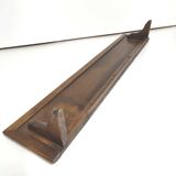 Vintage solid wood wall shelf