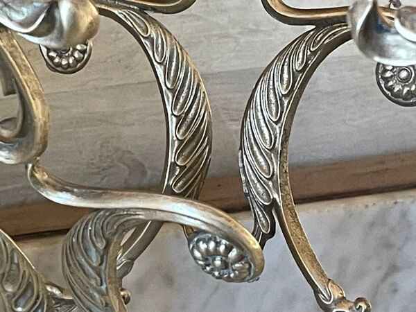 Porte-revue italien en bronze