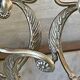 Italian bronze magazine rack