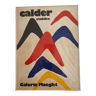 Alexander Calder lithographic poster, "Stabiles", Maeght Gallery