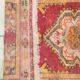 Tapis patiné orient laine fait mai 166 cm x 95 cm