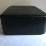 Old suitcase constellation leather black