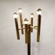 Pair of brass Sciolari floor lamps, 1970s