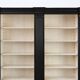 Bibliothèque haute noire du 20e siècle en MDF, Royaume-Uni