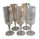 Bergamo crystal flutes