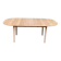 Renovated Scandinavian dining table in raw teak - Made in Denmark