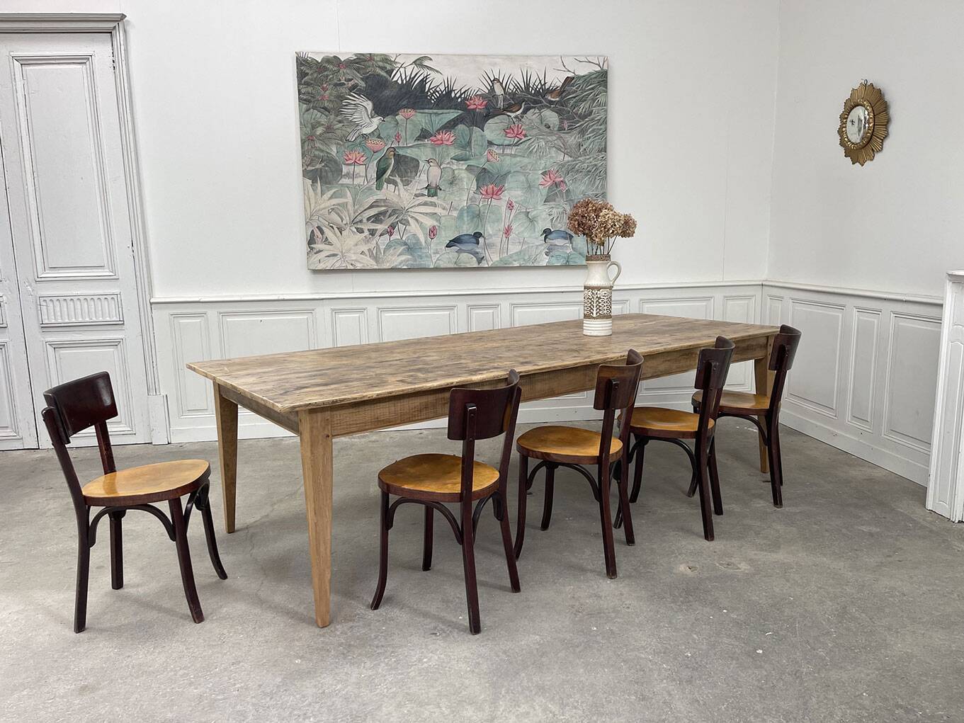 6 Baumann "Etienne" bistro chairs, 1950